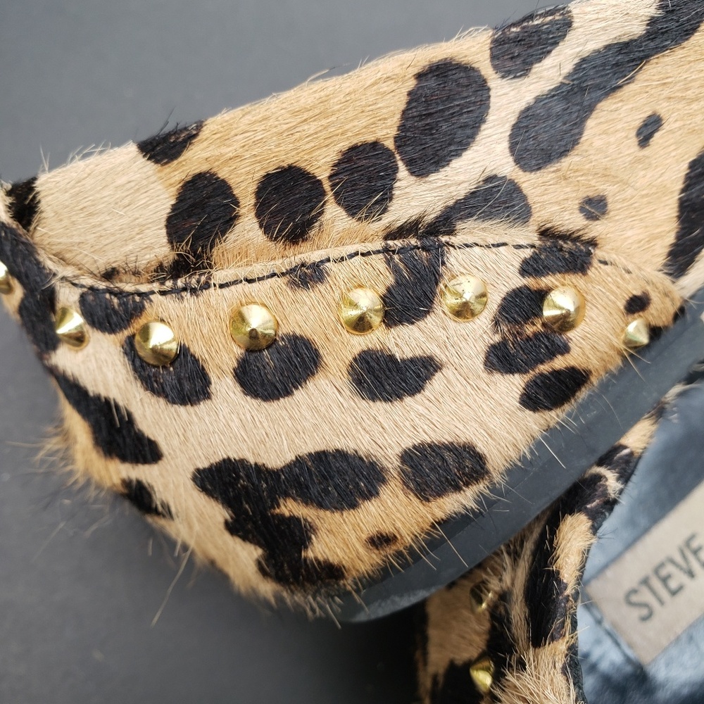 Steve Madden Leopard Print Flats With Grommets - image 4
